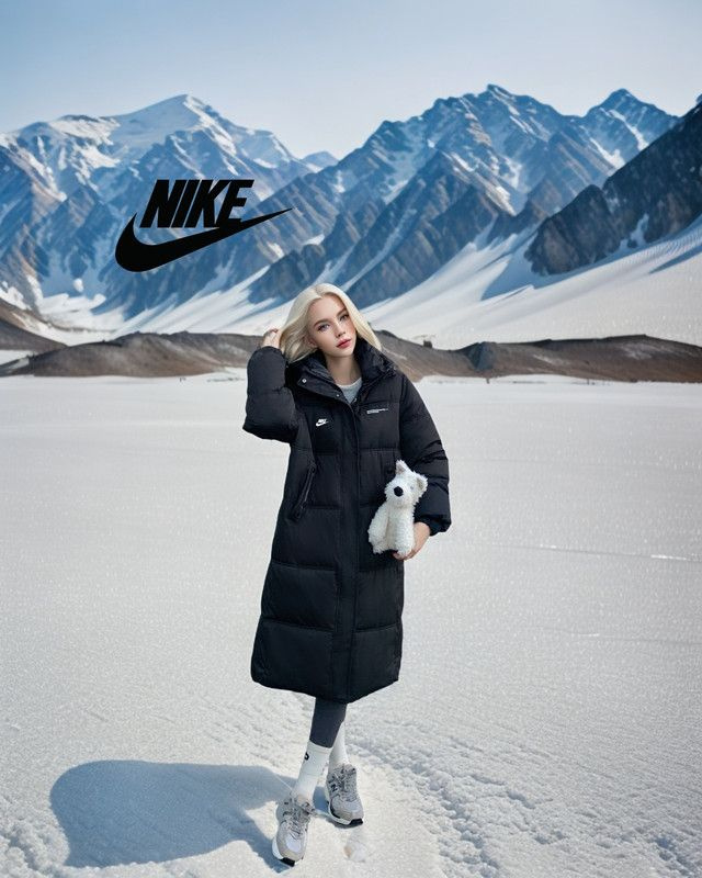 Пуховик Nike #1