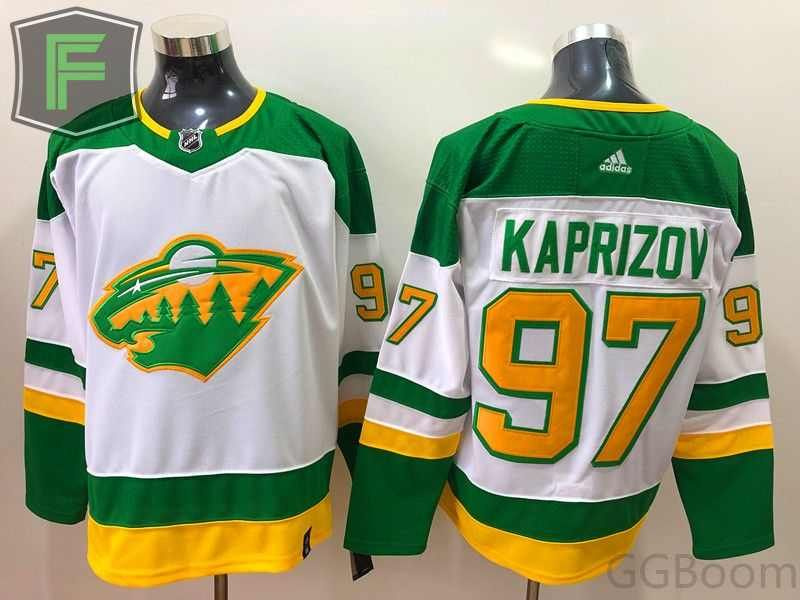 NHL джерси хоккейная Миннесота Уайлд Minnesota Wild Jersey Kirill Kaprizov 97 Кирилл Капризов GGBoom #1