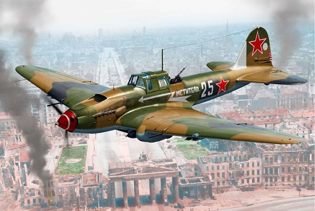 12357 Academy Самолет IL-2m3 Berlin 1945 1/48 #1