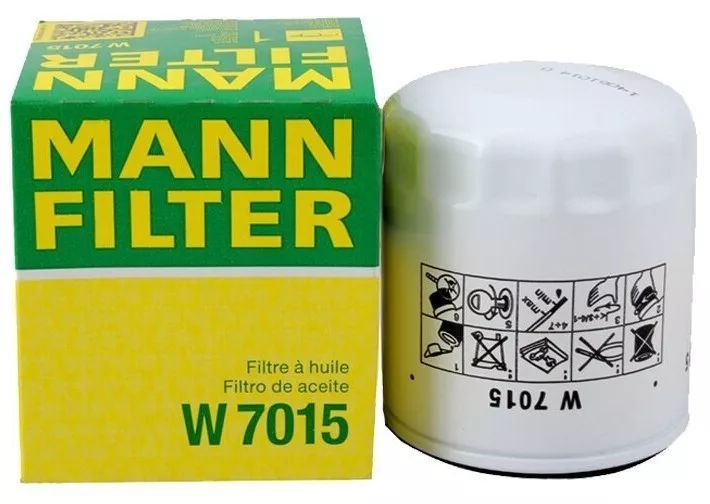 MANN FILTER Фильтр масляный арт. W 7015, 1 шт. #1