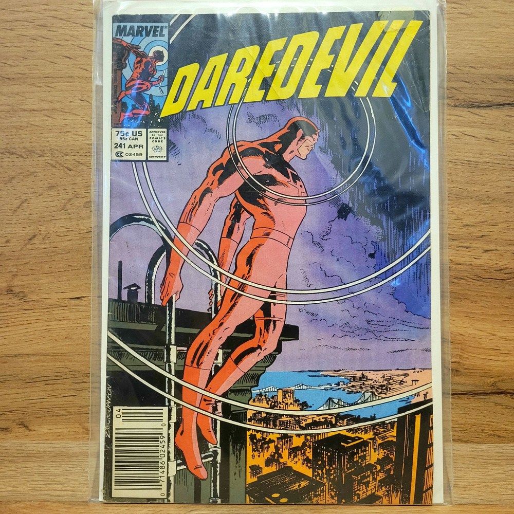 Ретро Комикс Daredevil #241. 1987 Год. | Lee #1