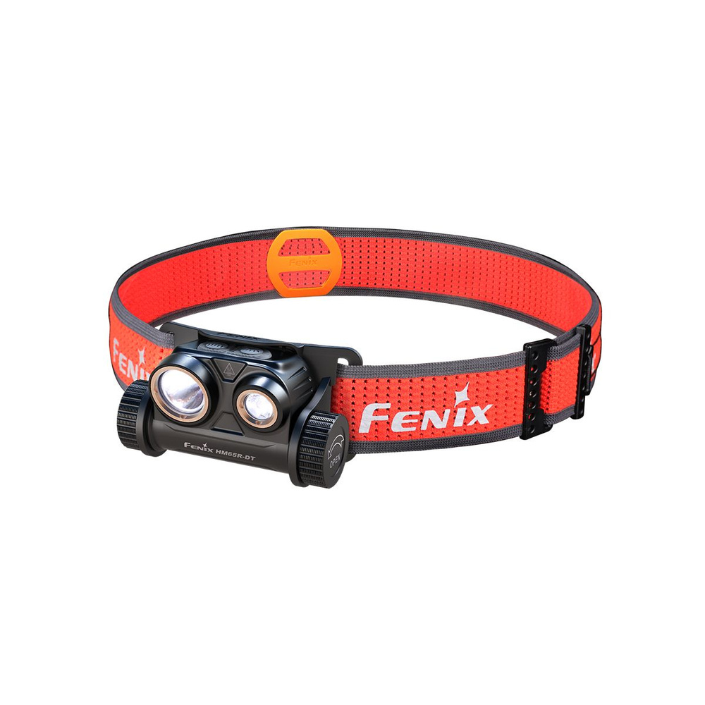 Налобный фонарь Fenix HM65R-DT Dual LED черный #1