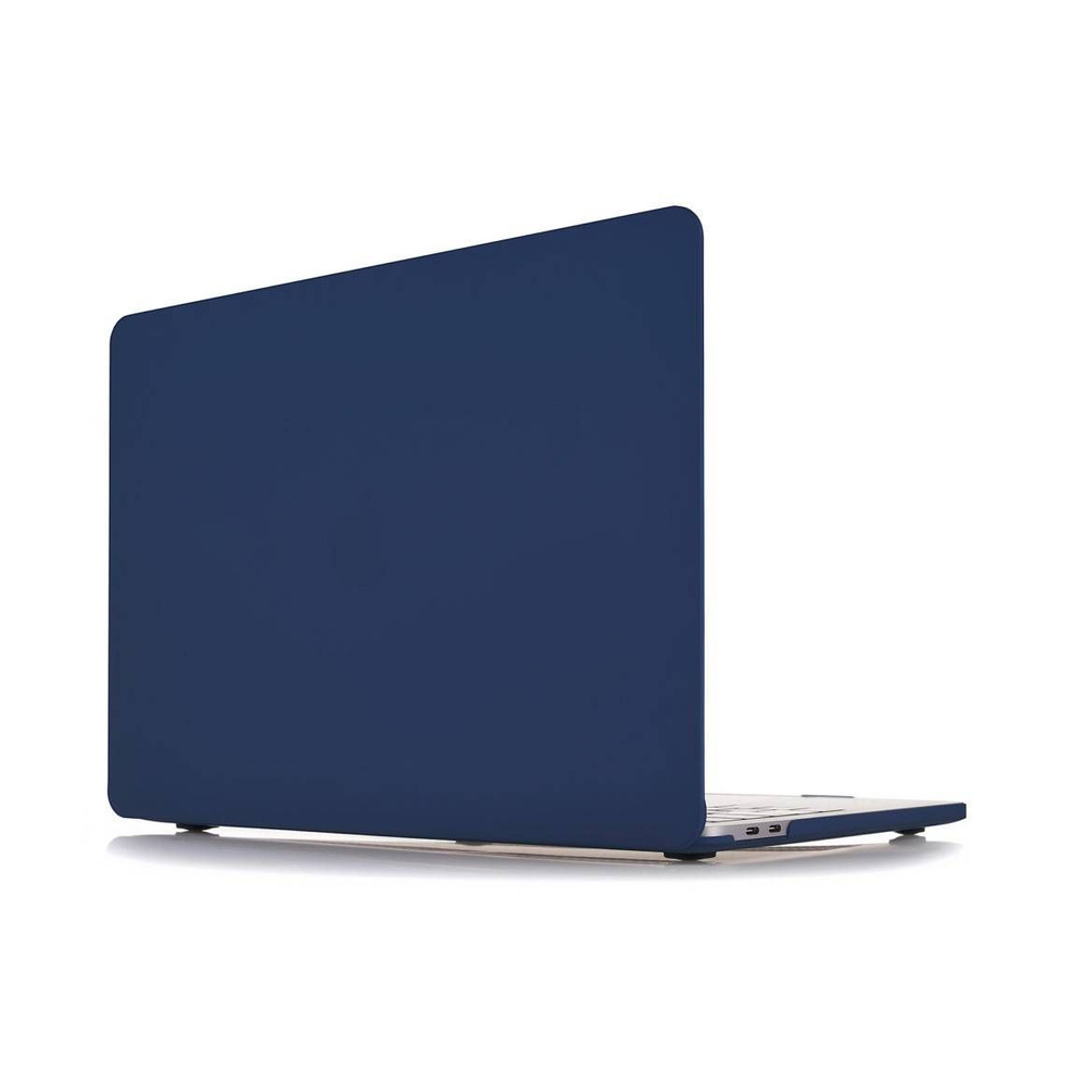 Чехол для ноутбука vlp Plastic Case для MacBook Pro 16" 2021, темно-синий. Товар уцененный  #1