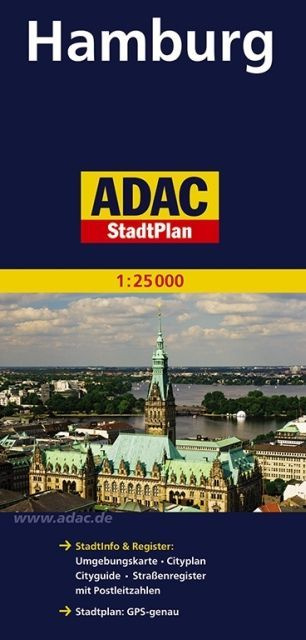 карта Гамбурга ADAC #1