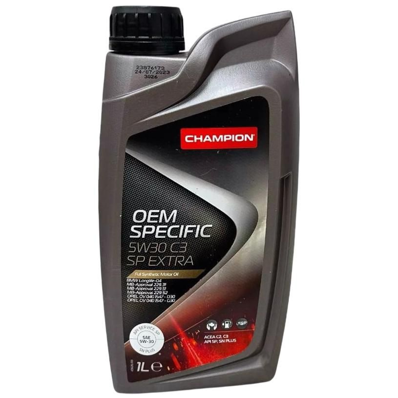 CHAMPION 5W-30 Масло моторное, Синтетическое, 1 л #1