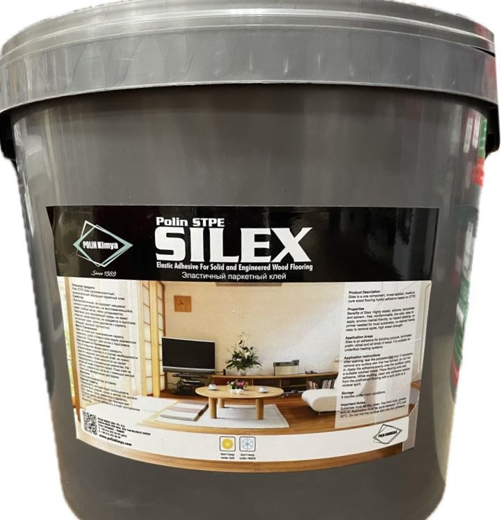 Клей Polin силановый гибридный Silex STPE-E (4,5х4 кг) 18 кг #1