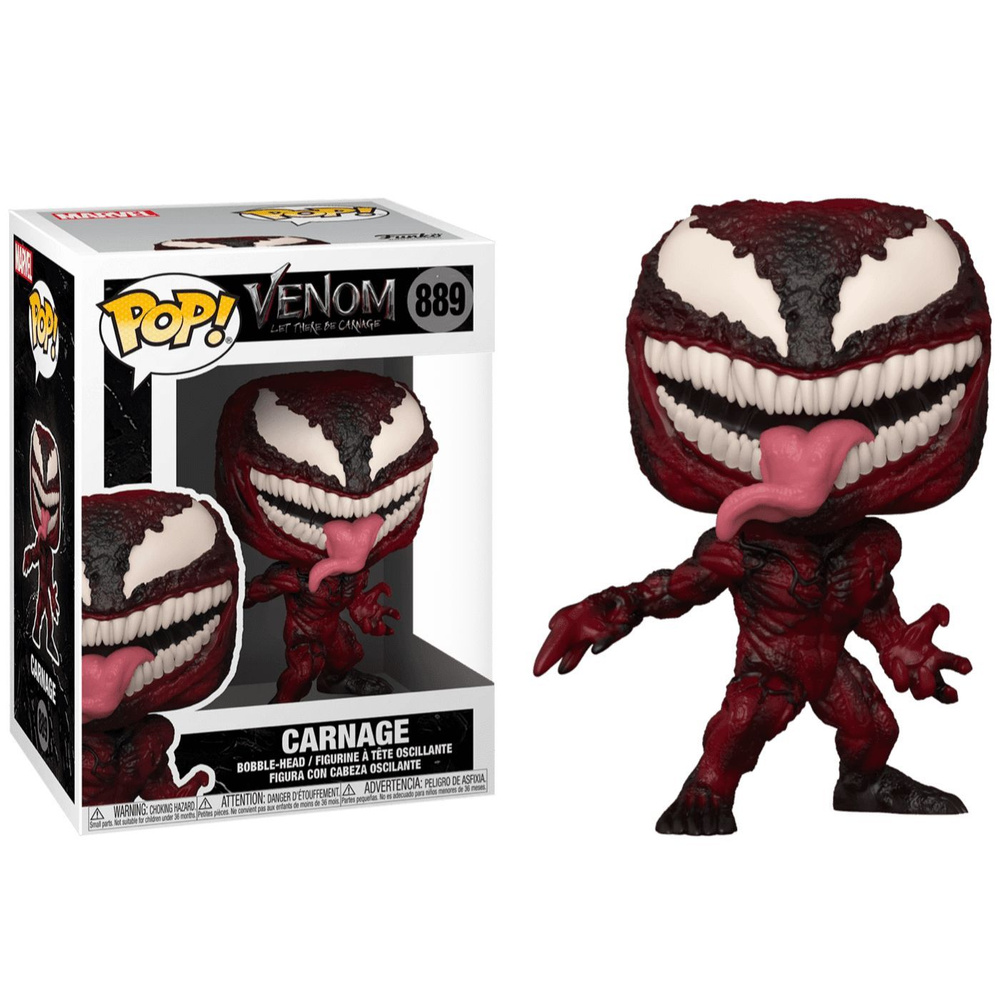 Фигурка Funko Pop! Marvel Comics: Venom: Carnage Cletus Kasady 889 (Фанко Поп Карнаж из фильма Веном #1