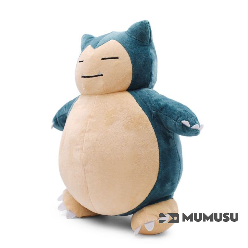 MUMUSU, Мягкая игрушка покемон Снорлакс 30 см / Pokemon Snorlax #1