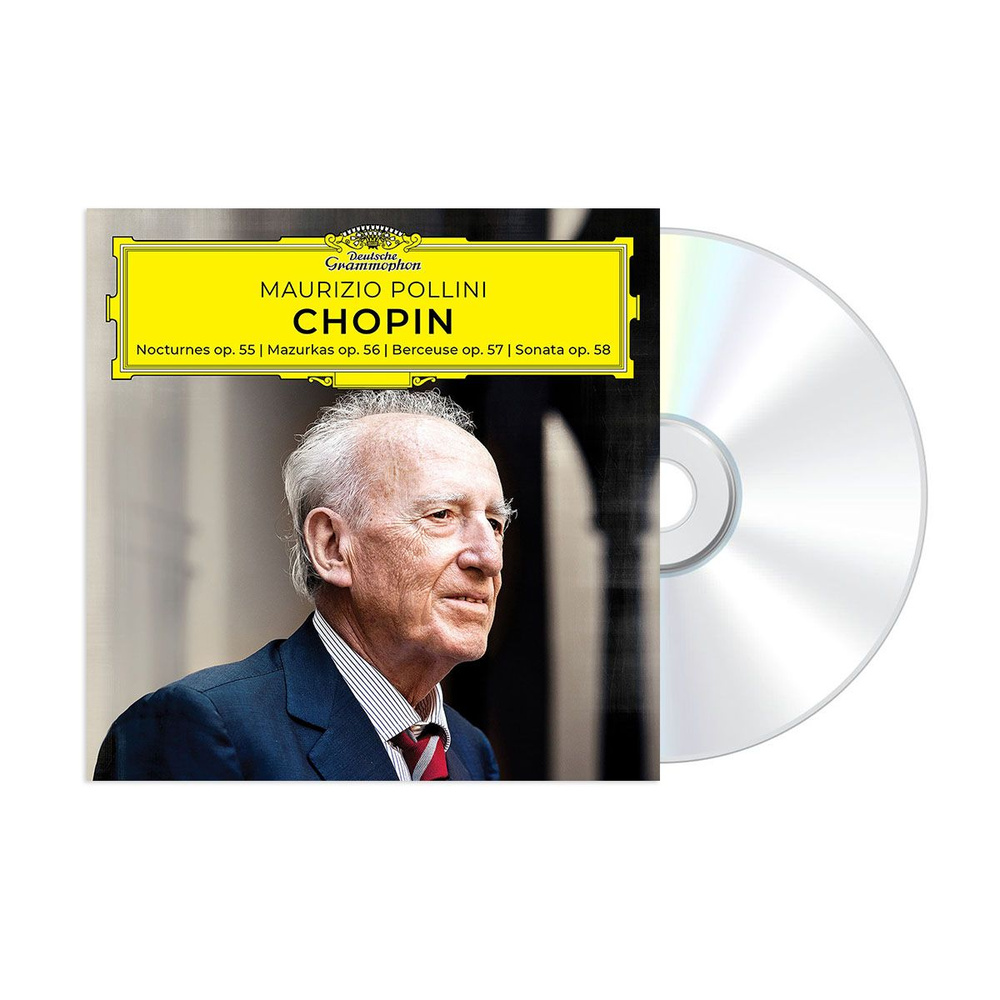 Музыка CD Maurizio Pollini, Chopin - Nocturnes Op. 55, Mazurkas Op. 56, Berceuse Op. 57, Sonata Op. 58 #1