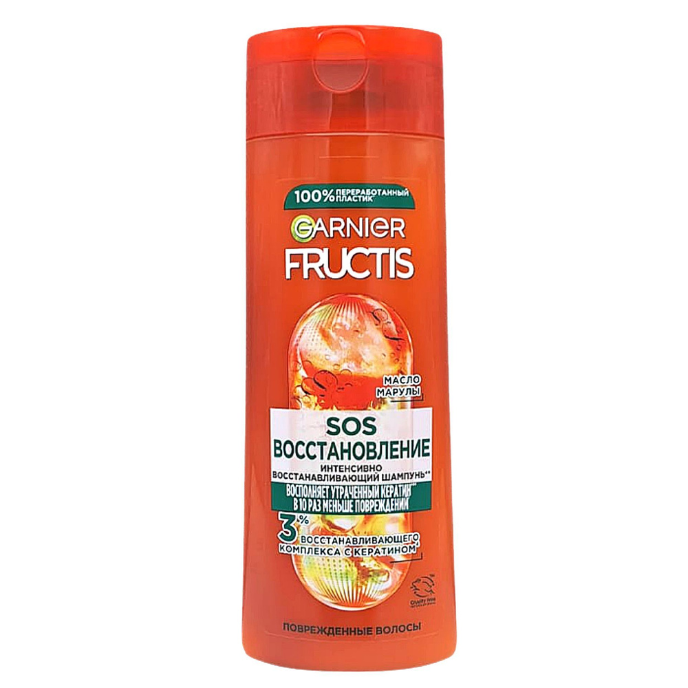 GARNIER Fructis Шампунь для волос SOS Восстановление для секущихся и поврежденных волос 250мл  #1