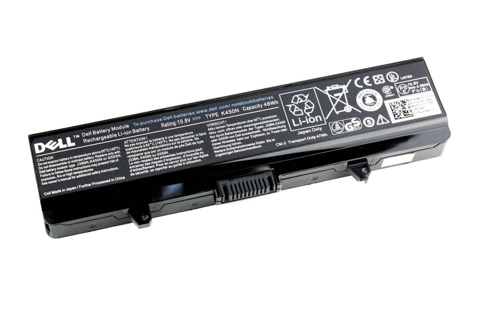 AiTech Аккумулятор для ноутбука Dell 4400 мАч, (312-0625, 312-0626, 312-0633, 312-0634, 312-0763, 312-0844, #1