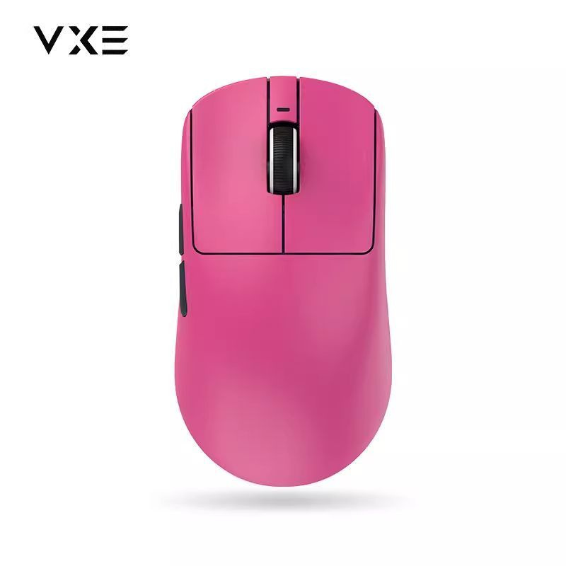 VXE Игровая мышь беспроводная DragonFly R1 PRO MAX, PAW3395, темно-розовый  #1