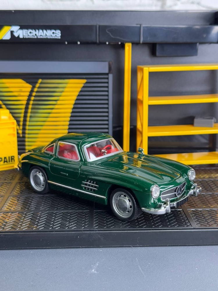 Mercedes-Benz 300SL Машинка металлическая коллекционная 1:32 #1