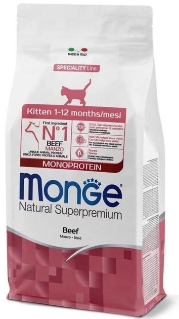 Корм Monge Kitten для котят говядина 0.4 кг #1