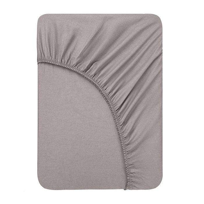 ASKONA Простыня на резинке Простынь Askona Comfort Cotton, Перкаль, 90x200 см  #1