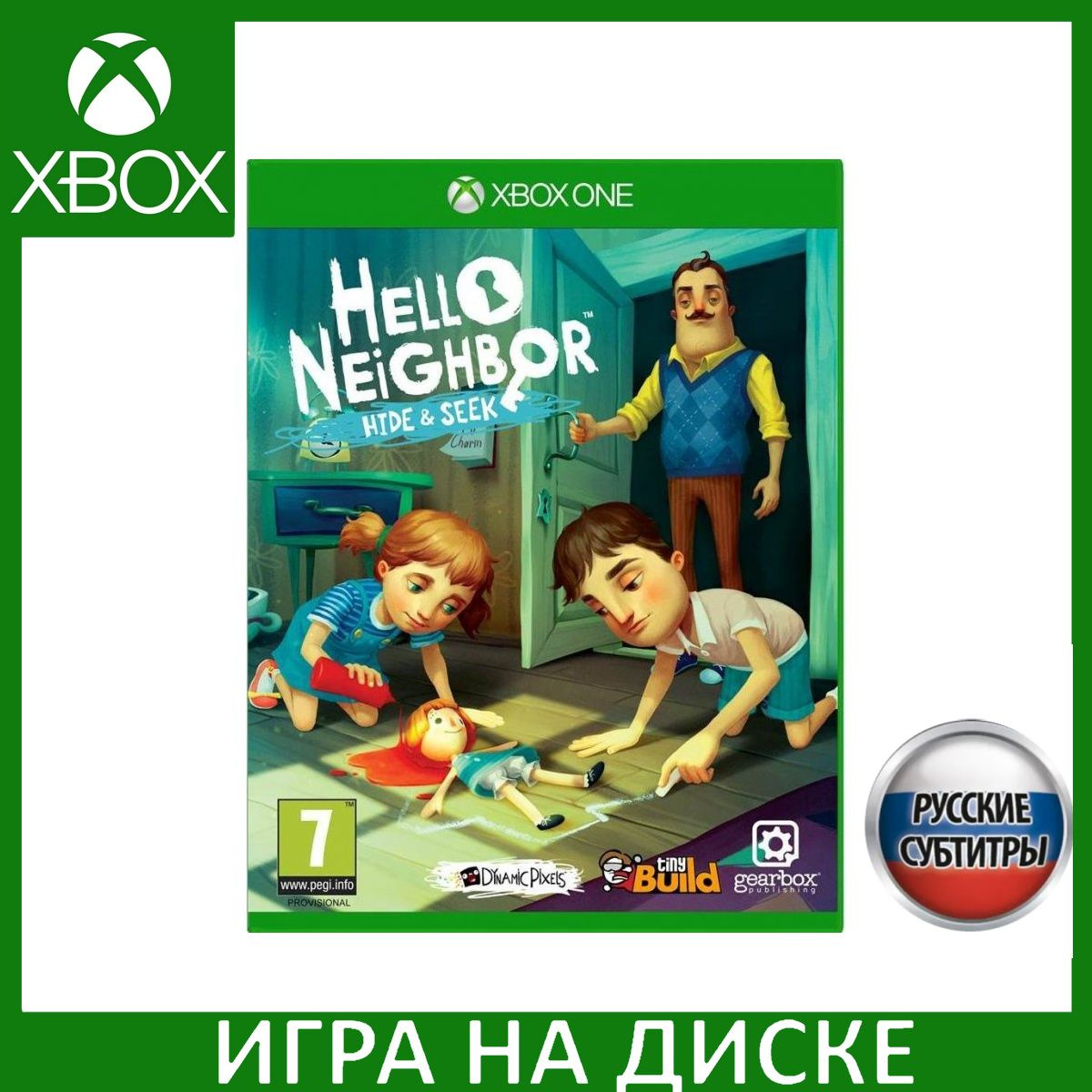 Игра на Диске Hello Neighbor: Hide and Seek Hello Neighbor (Привет Сосед - Прятки) Русская версия (Xbox One)