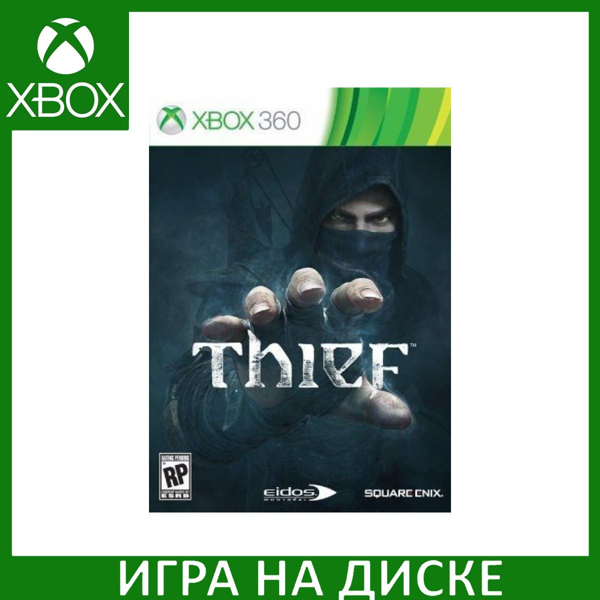 Диск с Игрой Thief (Тень) (Xbox 360). Новый лицензионный запечатанный диск.