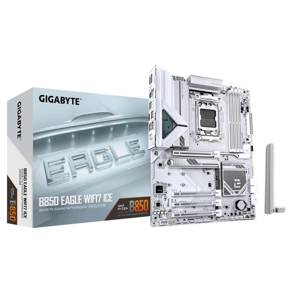Материнская плата Gigabyte B850 EAGLE WIFI7 ICE AMD B850 AM5 DDR5
