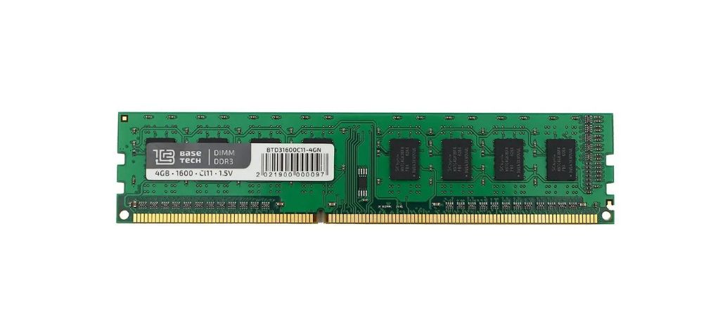 BaseTechОперативнаяпамять1x4ГБ(BTD31600C11-4GN)