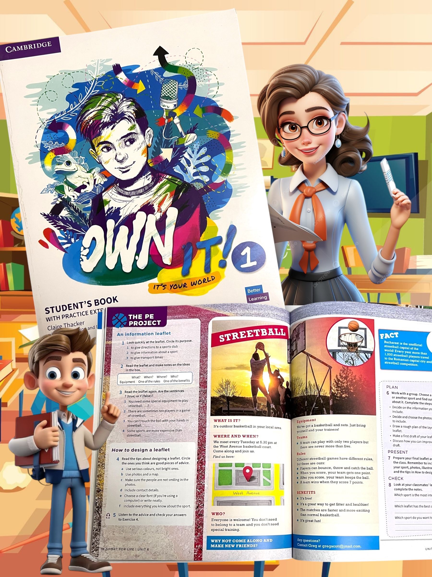Own it 1, Student's Book, Workbook + CD ( учебник, раб.тетрадь и диск ) | Own It! Level 1 Student's Book and Workbook with Audio CD - Ozon image 4