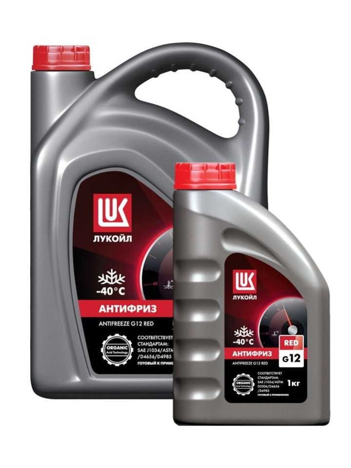 Антифриз(-40)красныйG-12ЛУКОЙЛКомплект5кг+1кг