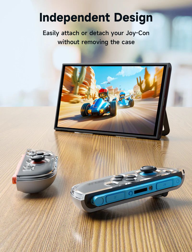 ЧехолJSAUXдляJoy-ConNintendoSwitch2(прозрачный)-PC0119