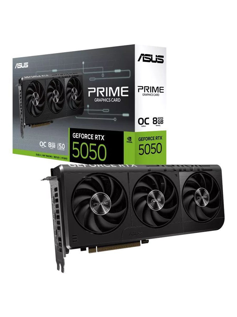 ASUSВидеокартаGeForceRTX50508ГБ(PRIME-RTX5050-O8G)