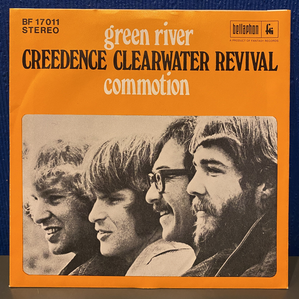 Creedence Clearwater Revival. Green River/Commotion (NM) Винтаж 1971 ...