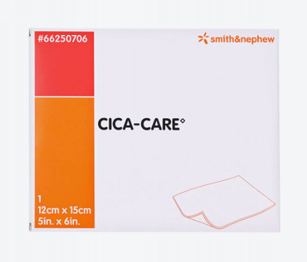 Cica-Care (Сика-Кеа) - Пластырь моделируемый противорубцовый из силиконового геля. Smith&Nephew 12Х15 #1