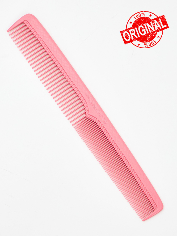 Расческа для стрижки волос New Cesibon comb 20 Розовая #1