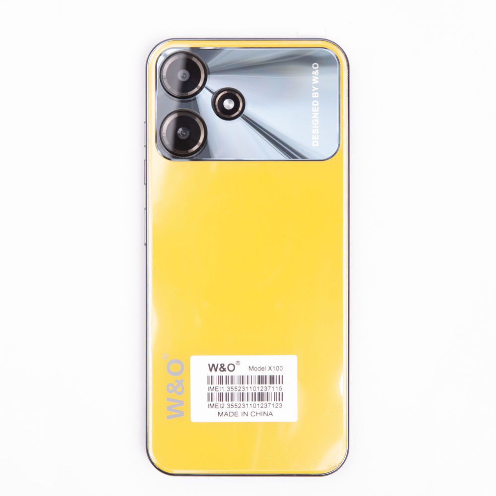W&O Смартфон w&o100 64г 64 ГБ, желтый #1
