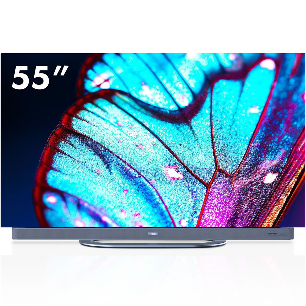 Haier Телевизор 55", серый, черный #1