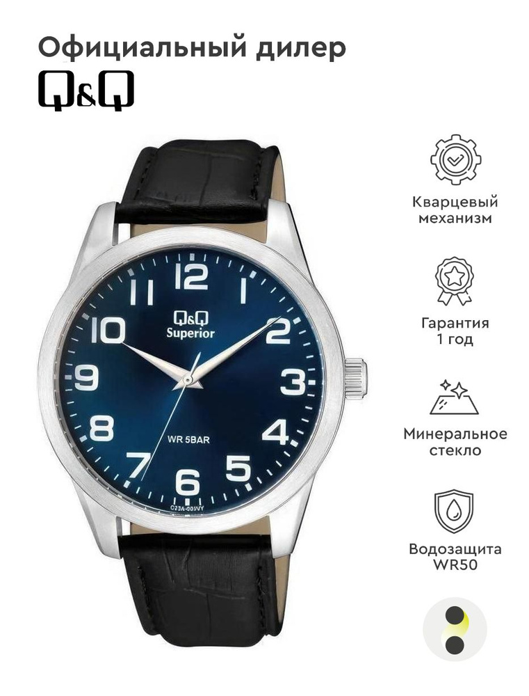 Мужские наручные часы Q&Q Superior C23AJ009Y #1