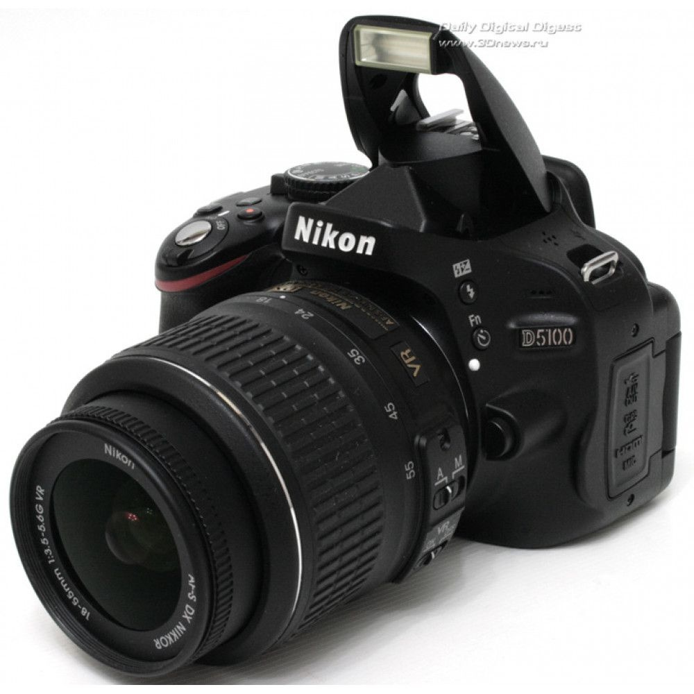 Фотоаппарат Nikon D5100 Kit 18-55mm VR #1