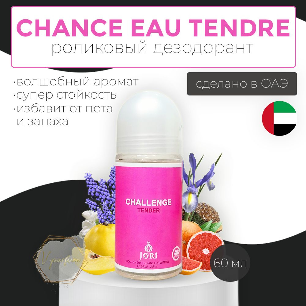 Парфюмированный роликовый дезодорант по мотивам аромата Chance Eau Tendre / Шанс Тендер для женщин 60 #1
