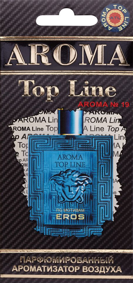 AROMA TOP LINE Ароматизатор автомобильный, Versace Eros #1