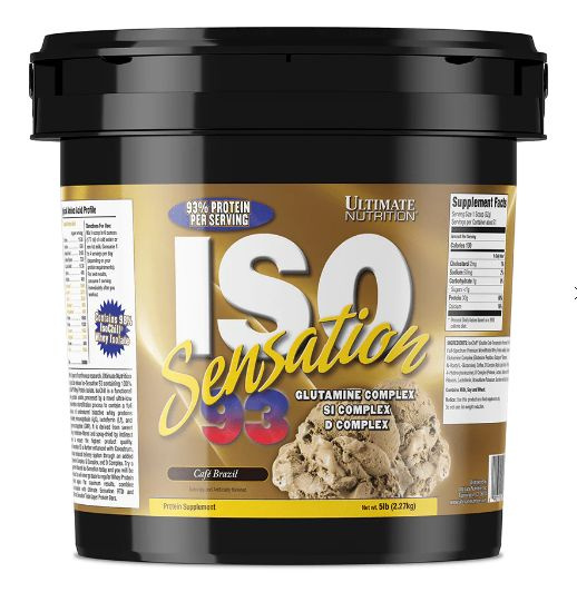 ISO Sensation Ultimate Nutrition (2270 гр) Бразильский Кофе #1