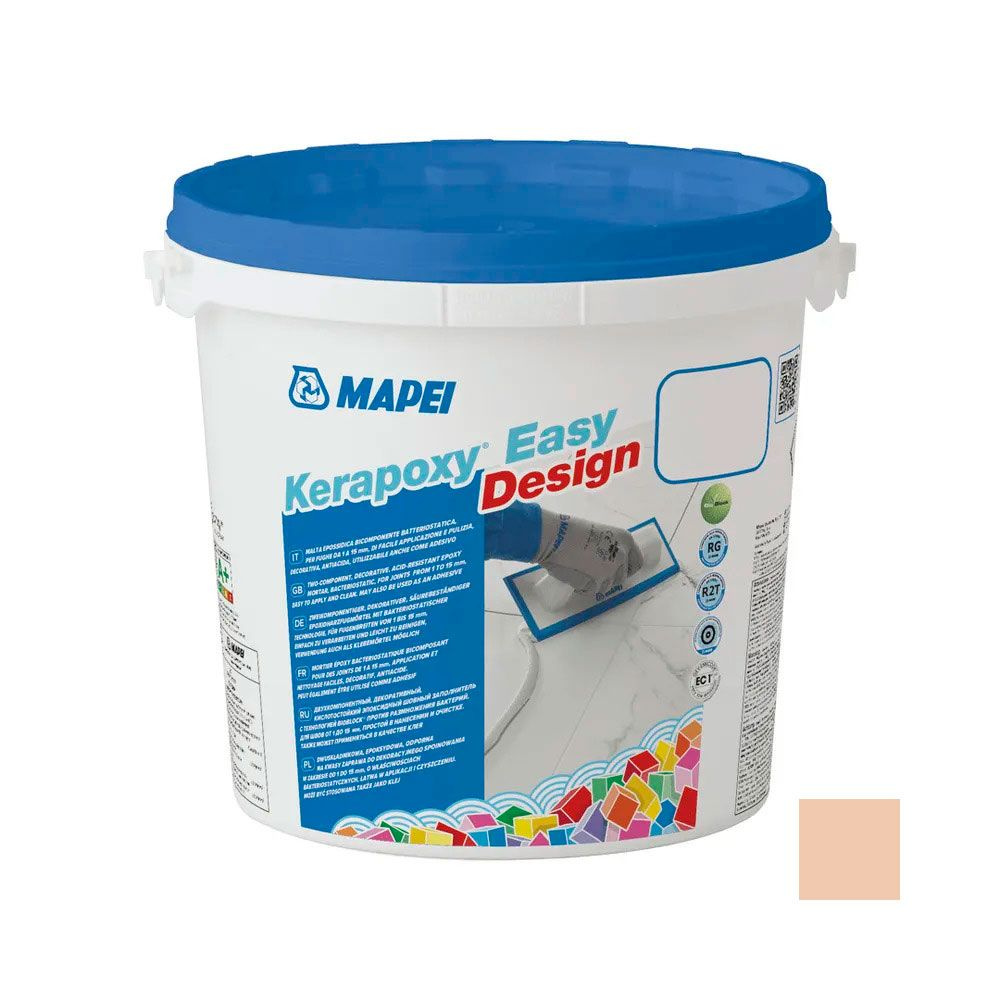 Эпоксидная затирка Mapei Kerapoxy Easy Design 132 бежевый 3 кг 5KB013203 #1