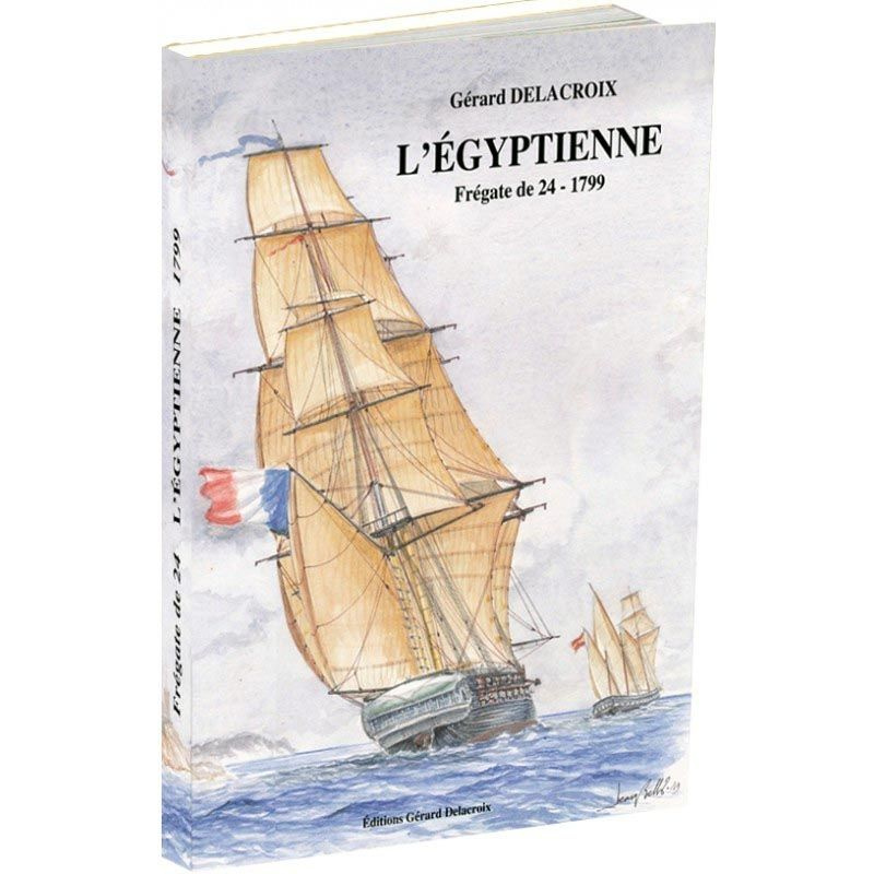 Чертежи корабля Egyptienne, 1799, Ancre (Франция), английский язык  #1