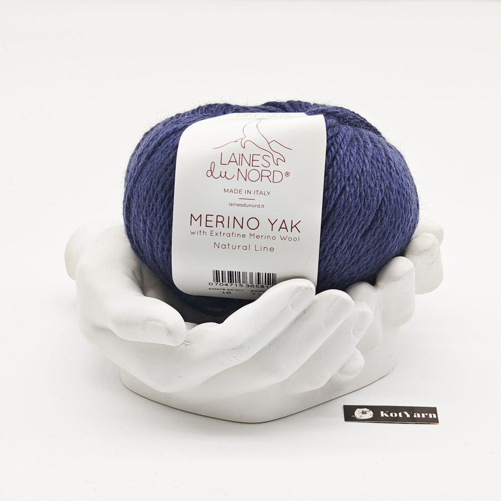 Пряжа Laines du Nord Merino Yak №16 (Меринос + Як) 50гр 115м #1