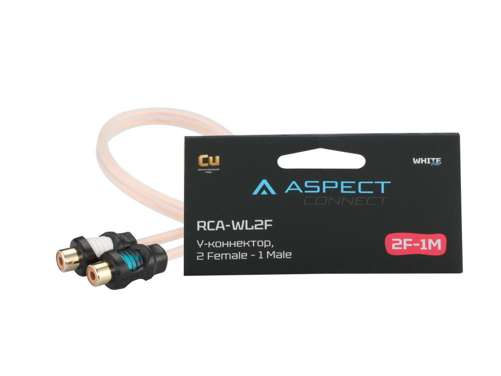 ASPECT Кабель межблочный, RCA-RCA, 0.3 м #1