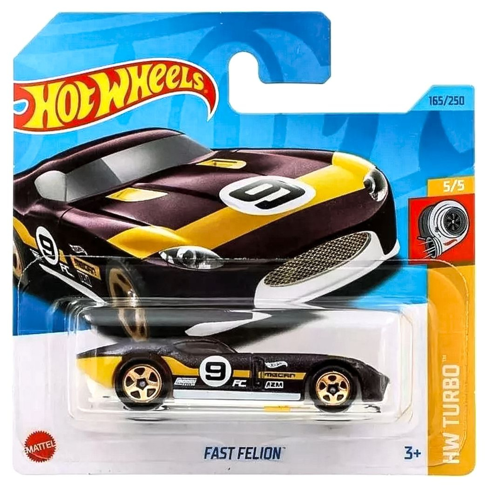 Машинка Hot Wheels Базовой коллекции Fast Felion 165/250 (5785 HKJ39) mainline 2023  #1