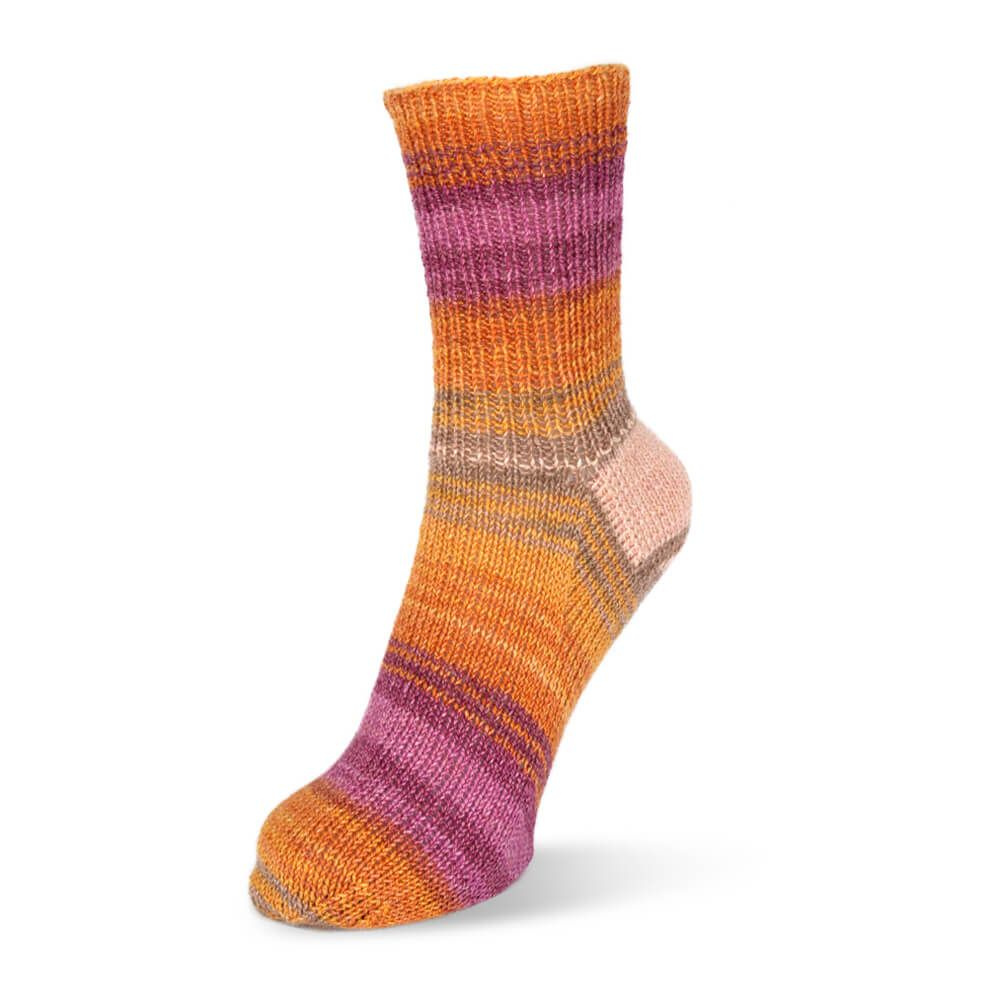 Носочная пряжа Rellana Flotte Socke Baumwolle Stretch Tutti Frutti (1410) #1