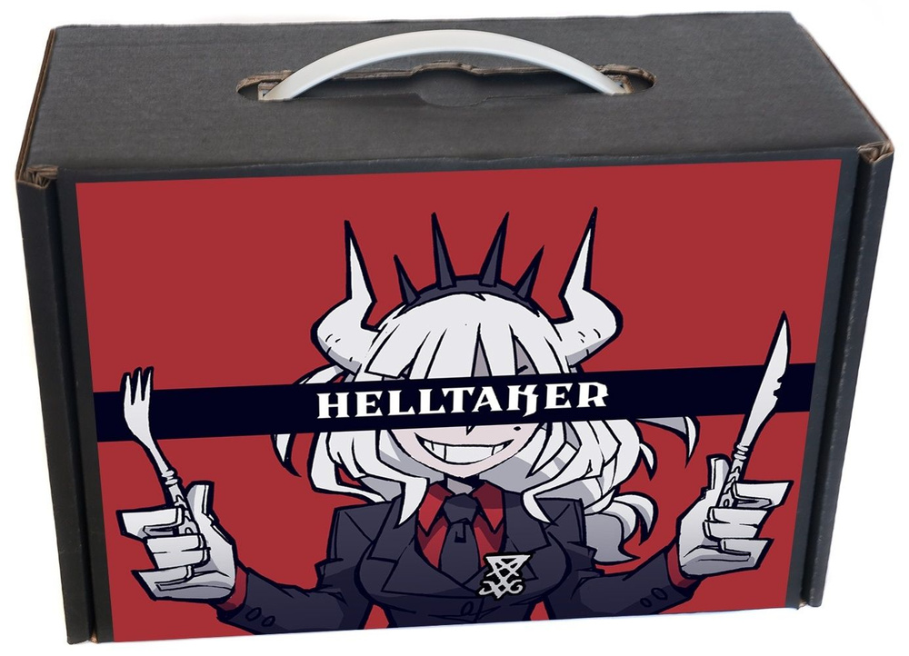 Подарочный аниме бокс Лутбокс Helltaker #1