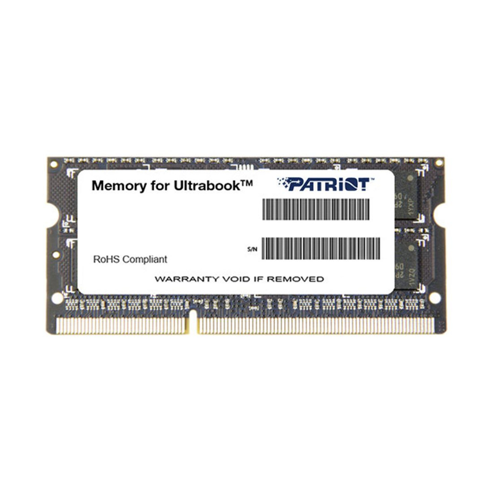 Patriot Memory Оперативная память Модуль памяти для ноутбука Patriot SL PSD38G1600L2S DDR3L 8GB 1x (PSD38G1600L2S) #1