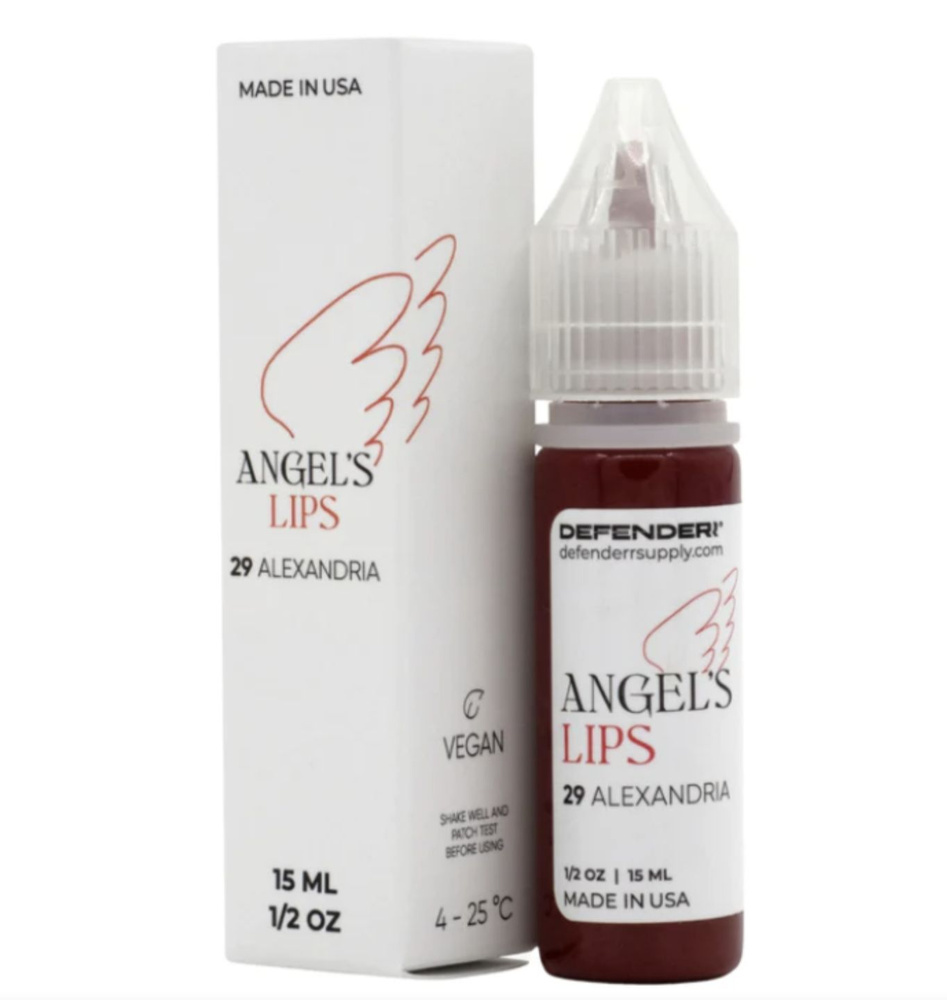 Пигмент для перманентного макияжа губ Defenderr Angel's Lips №29 ALEXANDRIA (Гибрид) 15 мл  #1
