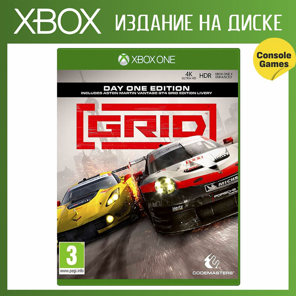 Игра XBOX ONE Grid Day One Edition (английская версия) (Xbox One, Английская версия)  #1