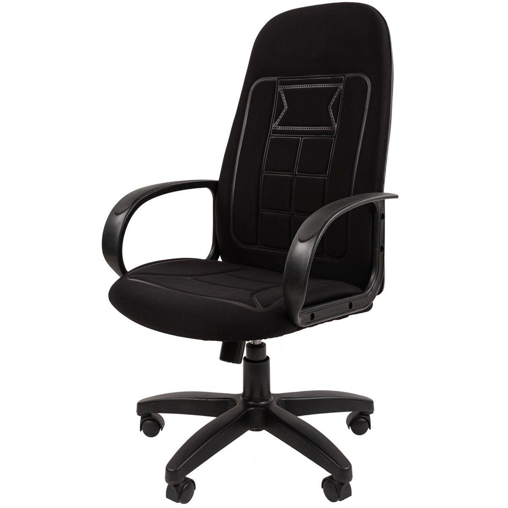 Офисное кресло Chairman 727 Россия Ткань OS-01 черная #1