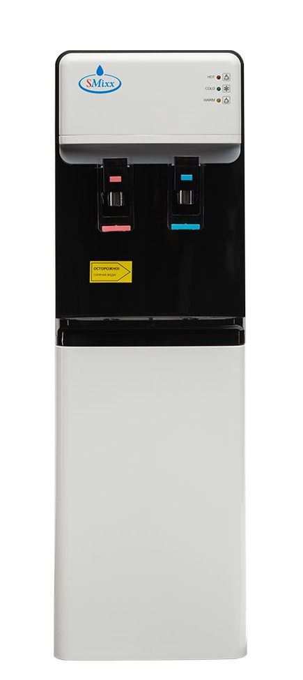 Кулер напольный SMixx 07 LD белый с черным (нагрев и электронное охлаждение, шкафчик)  #1