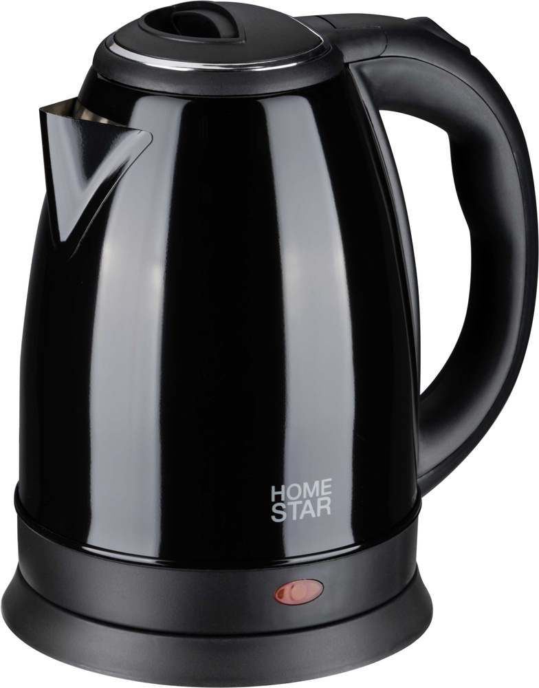 Электрический чайник Homestar HS-1010 1.8 л нержавеющая сталь цвет черный  #1